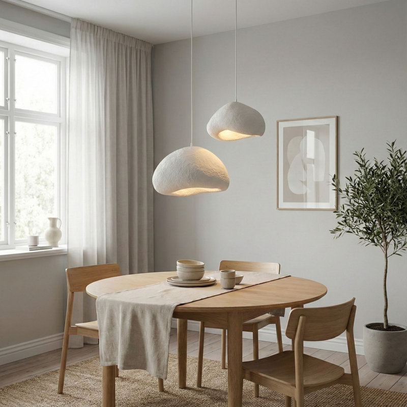 Lustre, 12.6" H x 10.63" W x 7.09" D
