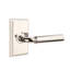 Passage Door Lever with Square Rosette-1079767184-1079767186