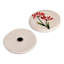 Novica Handmade Red Blooms Ceramic Magnets (Pair)