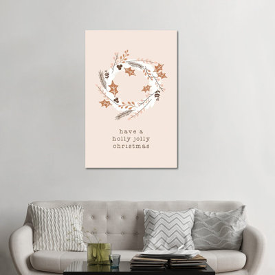 « Have a Holly Jolly Christmas » par Orara studio, reproduction d’art
