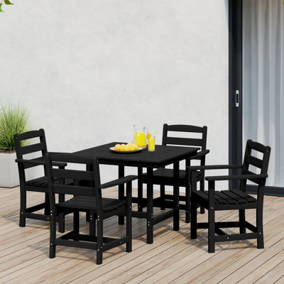 5-Piece Arm Chair Dining Set