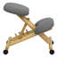 Mobile Wooden Ergonomic Kneeling Office Chair-825288956