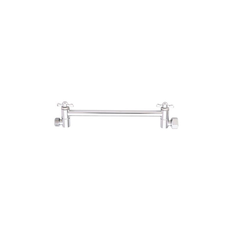 Bostonian 10" Adjustable Shower Arm, Chrome