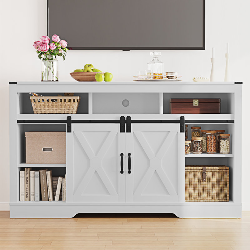 Milaun TV Stand for TVs up to 70", White