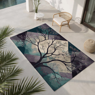 Tapis intérieur et extérieur Starlight Vines