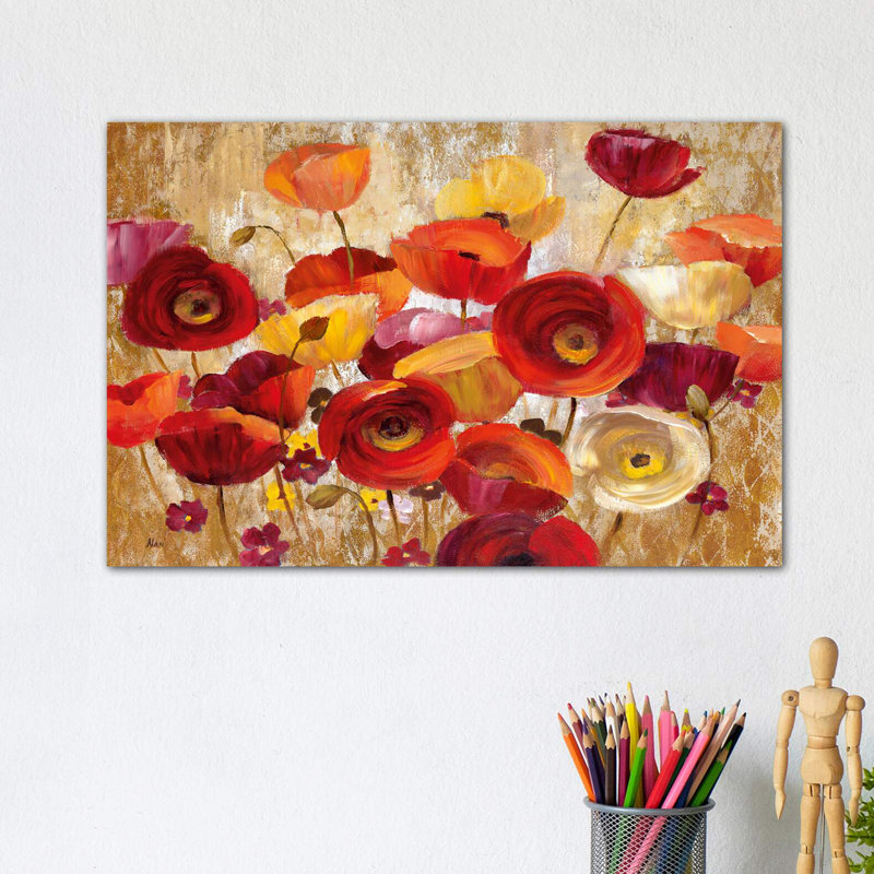 Holland's Garden by Nan - Wrapped Canvas Painting, 66.04 cm H x 45.72 cm W x 1.91 cm D