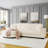 Upholstered Sectional Sofa, L-Shaped Modular Couch-1933199320