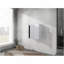 Armoire latérale de salle de bain 12 po, 2 portes à fermeture douce, conception à fixation flottante, 12 * 2 (emballage KD)-1576263628