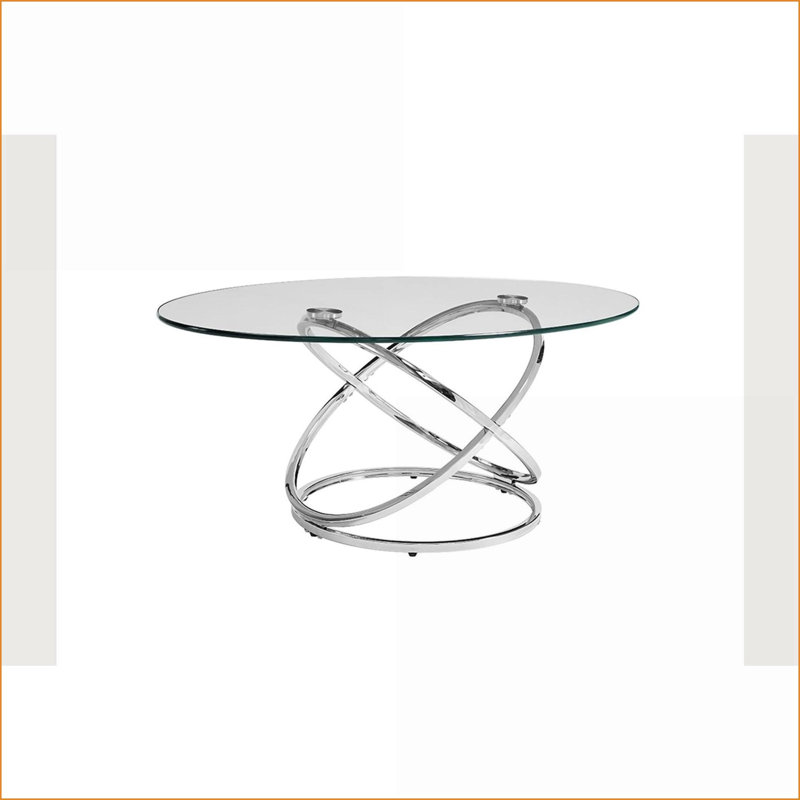 Table basse contemporaine en bois naturel avec tiroirs LumiSource Astro Rangement polyvalent
