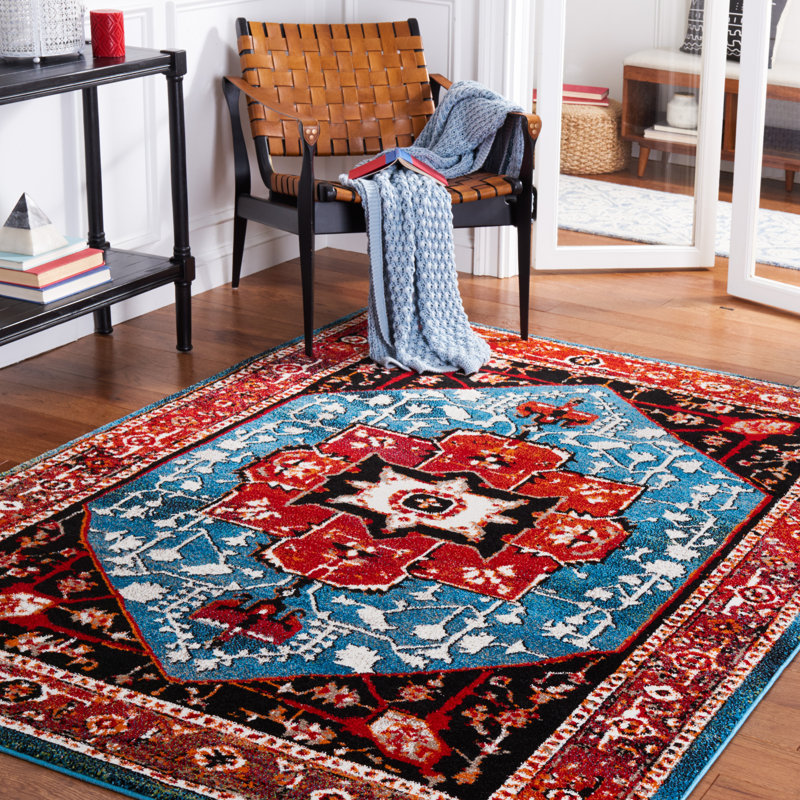 Vintage Hamadan Performance Oriental Rug, Rectangle 9' x 12'