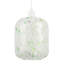 23 cm H Oval Glass Pendant Shade ( No Direct Attachment Method ) in White