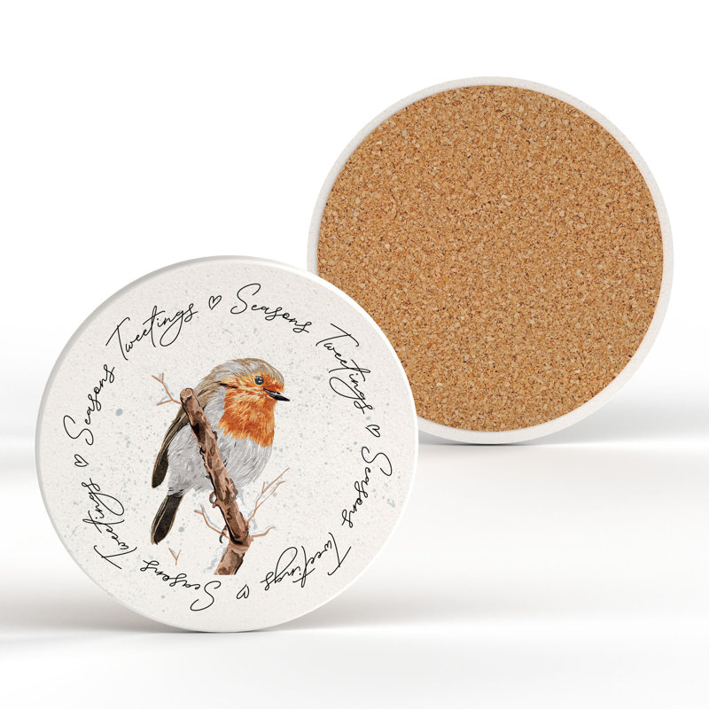 Ceramic Round 1 Piece Coaster