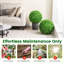 Cryal 19.5'' Faux Flowering Topiary