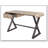 Danton Desk, Gold Aluminum
