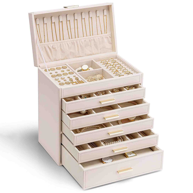 Berten Jewelry Box +, Pink