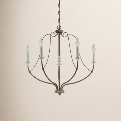 Shoshanna Iron 5-Light Chandelier