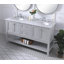 Ensemble de meuble-lavabo double 60 po Bonsai-24949963