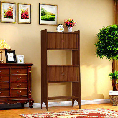Armoire d'appoint en bois massif exquis et texturé