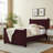Rael Performance Velvet Platform Bed-105697903-105697904
