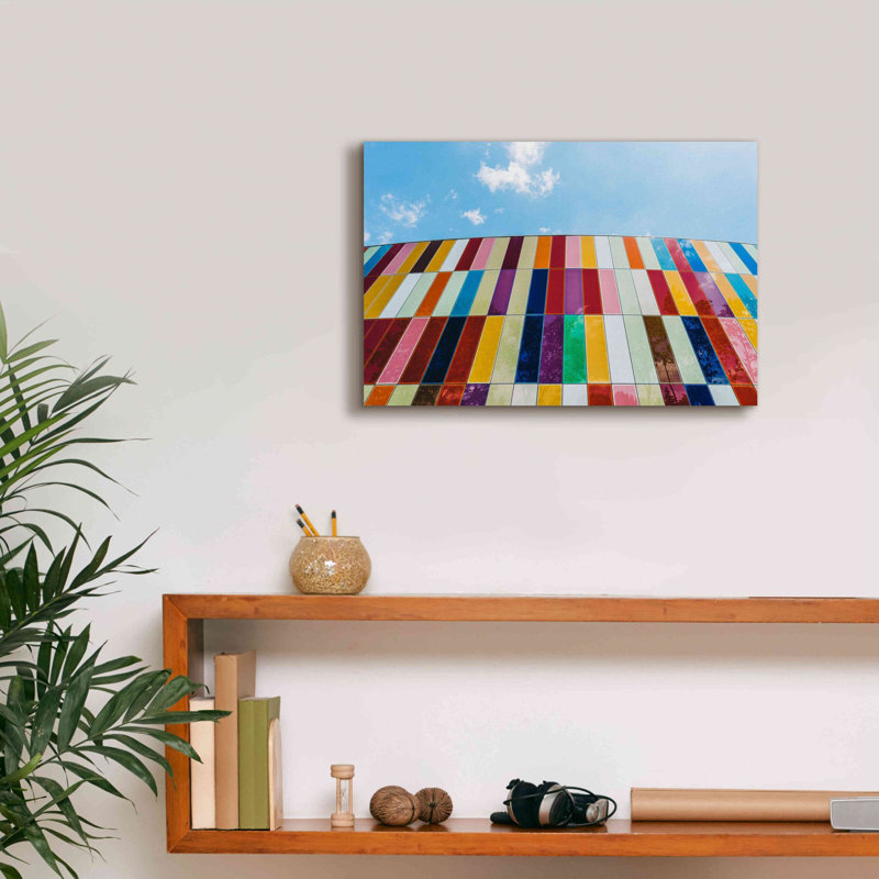 «Feune Glass Rainbow» par Epic Portfolio, estampe numérique sur toile, H 12 po x l 18 po x P 0,75 po