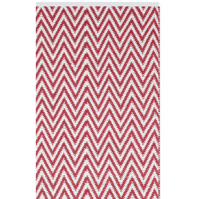 Haqeem Hand Woven Cotton Chevron Rug