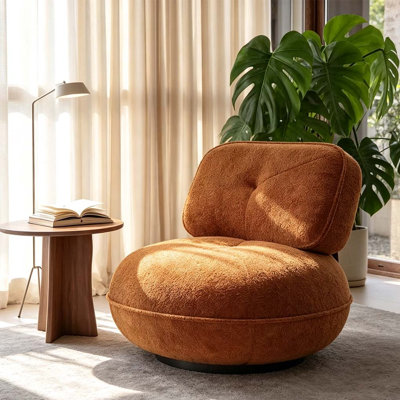 Round  Swivel Accent Chair