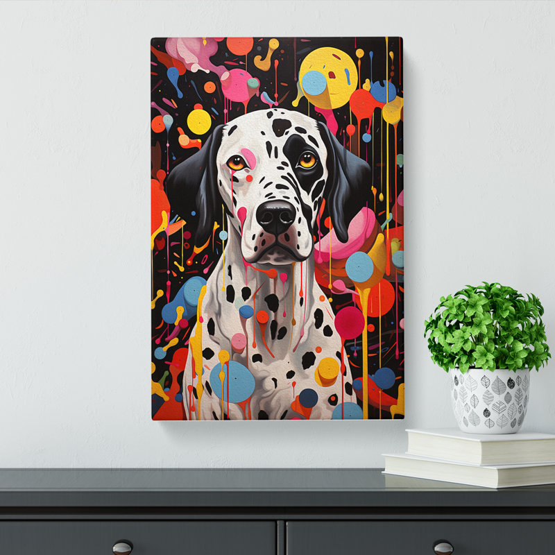 Dalmation Dadaism - Print, 50cm H x 35cm W x 3cm D