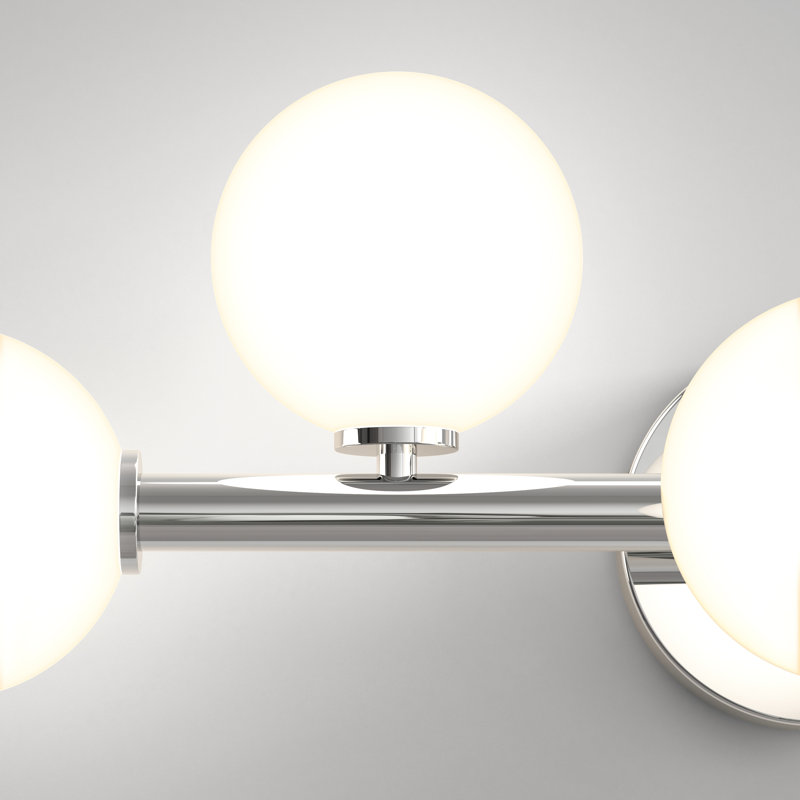 Luminaire de meuble-lavabo Tuskahoma, chrome, Chrome
