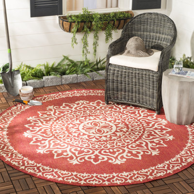 Ryleigh Performance Geometric Indoor/Outdoor Area Rug