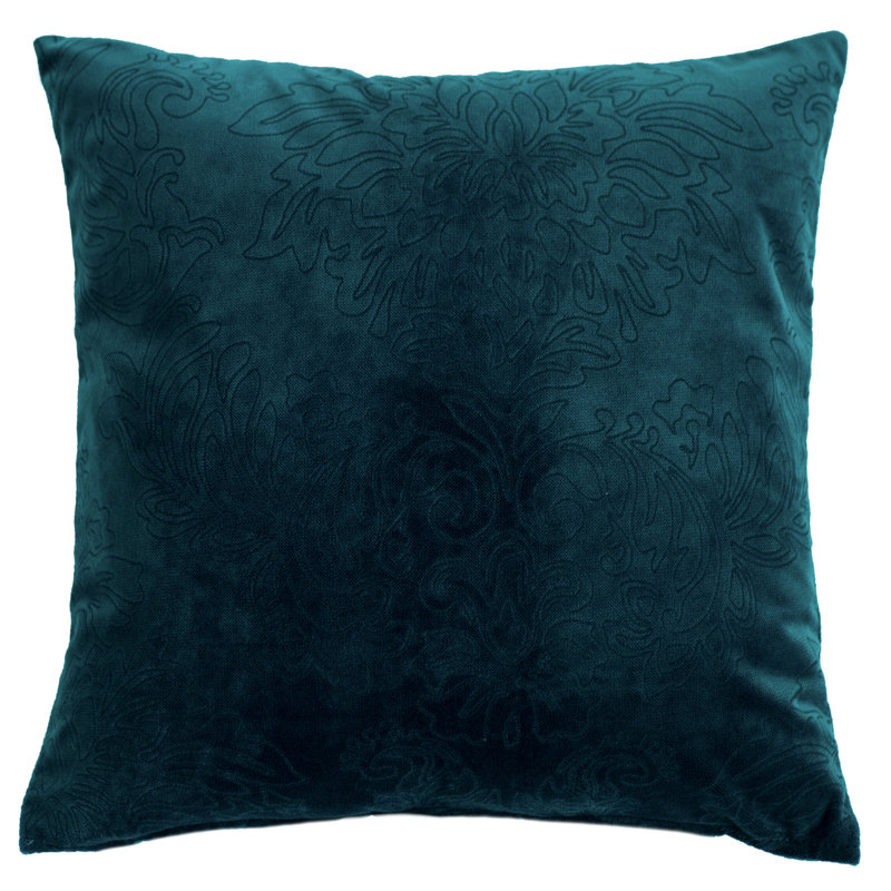 Karsyn Floral Square Cushion Cover, Sea