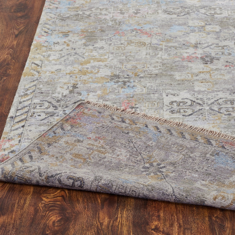 Heritage Revival Hand Knotted Area Rug, Rectangle 3' x 5'