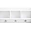 Blanc 41, couloir, portemanteau, banc, solution polyvalente et élégante, entrée blanche, design fonctionnel