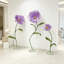 Ensemble de 3 grandes fleurs artificielles autoportantes pour la décoration de mariages et de fêtes.-135777710