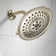 Universal Showering Components Fixed Shower Head with H2okinetic Technology