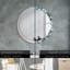 Huldar Glass Flat Wall Mirror
