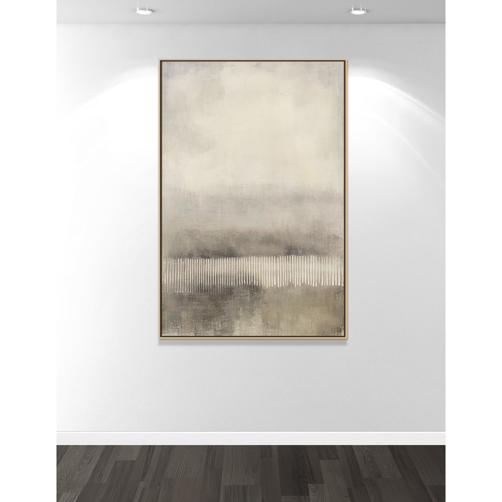 Balanced Silence I Print by Irena Orlov, 61.5" H x 41.5" W, Natural Floater