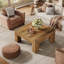 Table basse carrée rustique Farmhouse-585623478
