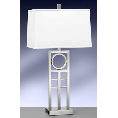 Geometrics Group Metal Table Lamp