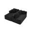 Canapé modulaire de 105 po avec canapé en forme de L et canapé-lit modulaire sans dossier de 105 po-1693997497-1693997502