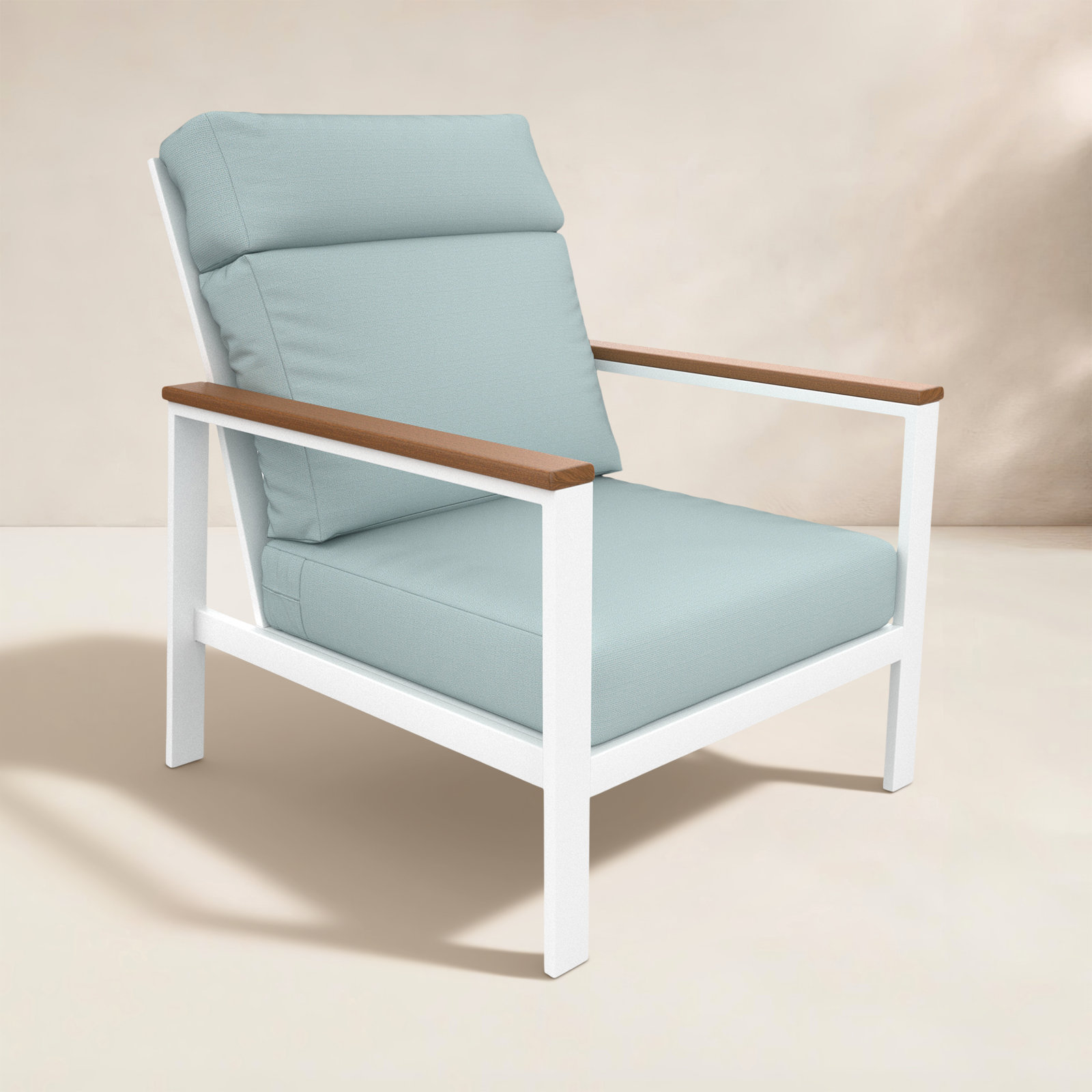 Townsend Sunbrella® Patio Lounge Chair, Bliss Dew