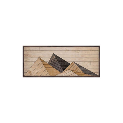 Elegant Decorative Framed Painting, 19.7 x 47.2 inches | 100% Solid Wood Frame (Thickness: 0.8 inches) | Durable 100% MDF Artwork (Thickness: 0.1 inches) | Stunning Digital Print for Home or Office Decor