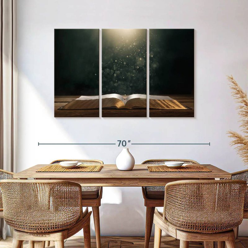 Kerner Open Book, 36" H x 57" W