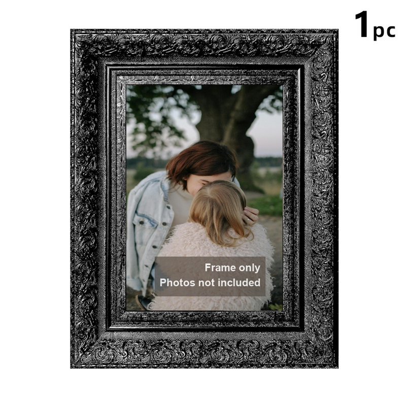 Cadre photo noir 1PC 8 "x 10" avec lignes murales