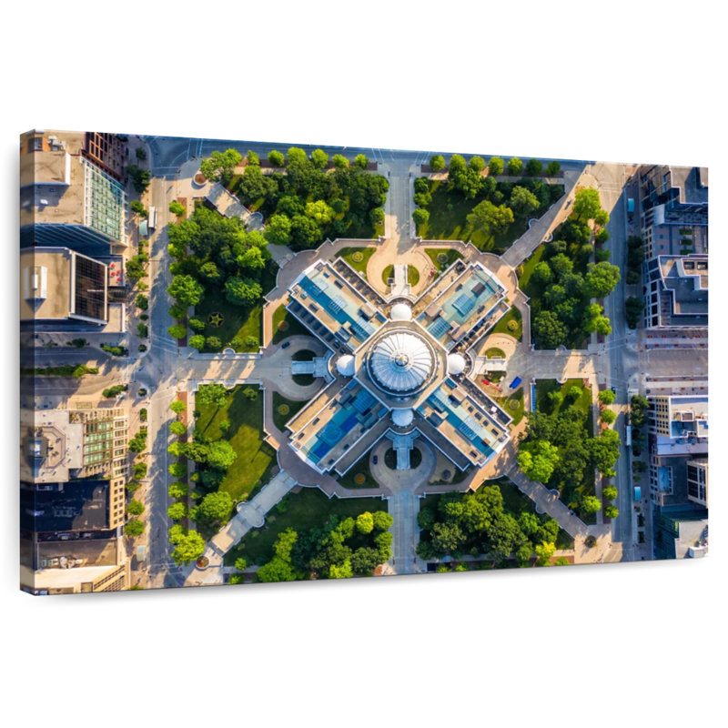 Nicci Wisconsin Capitol Aerial View