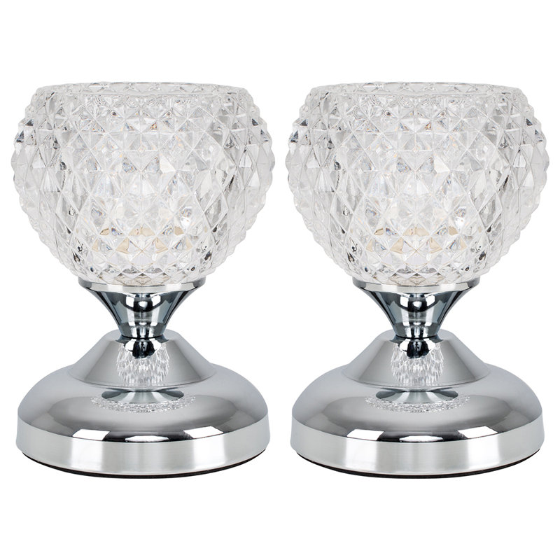 Granger Metal Table Lamp, Chrome