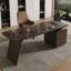 Bureau rectangulaire à 3 tiroirs Smoky Wood-644107665-644107667