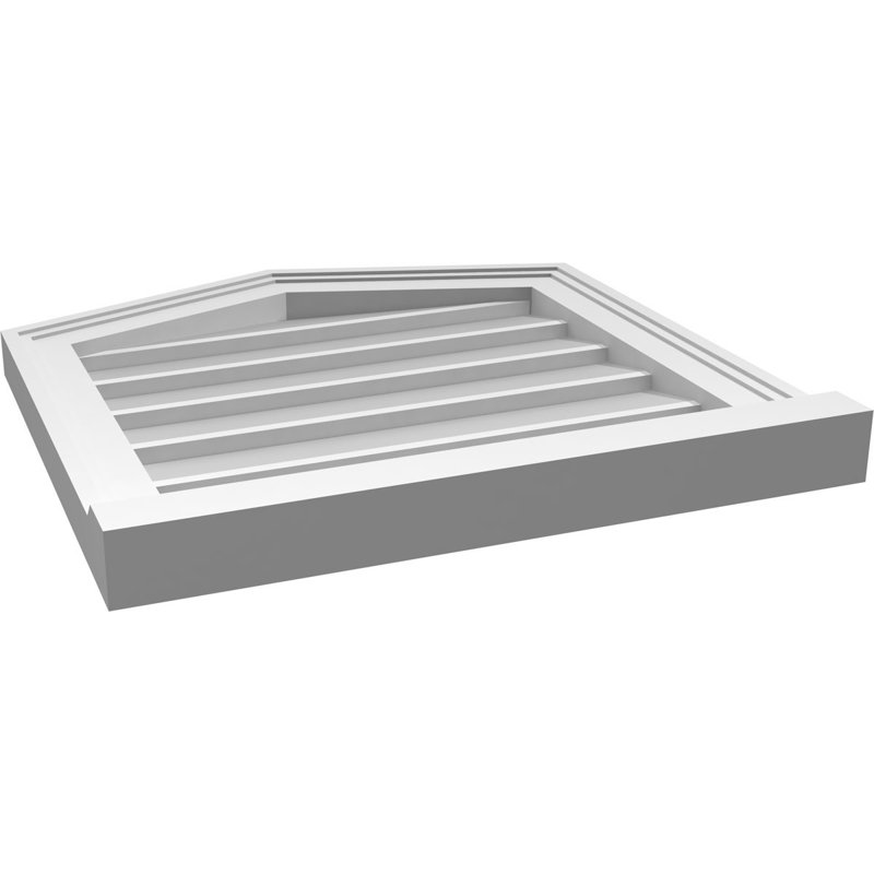 Ventilateur à pignon en uréthane non-fonctionnel Signature, H 20 po x l 20 po x P 2 po