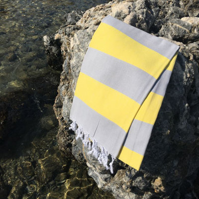 Serviette de plage 100% coton Orrie