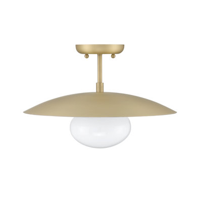 Del Semi Flush Mount