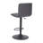 Rochester Swivel Upholstered Adjustable Height Counter Stool with Metal Frame-88697076